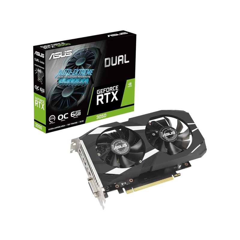 کارت گرافیک ایسوس مدل Dual GeForce RTX3050 OC Edition 6GB GDDR6